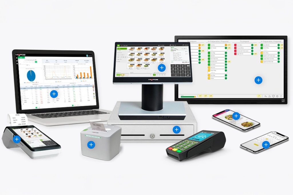 tpv para restaurante de Hiopos