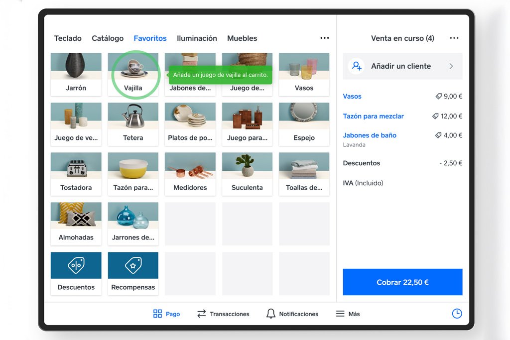 TPV para restaurante de Square